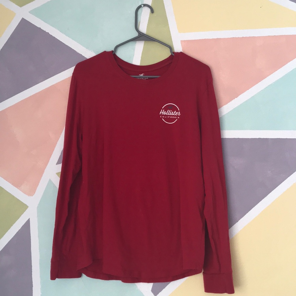 Hollister red top
